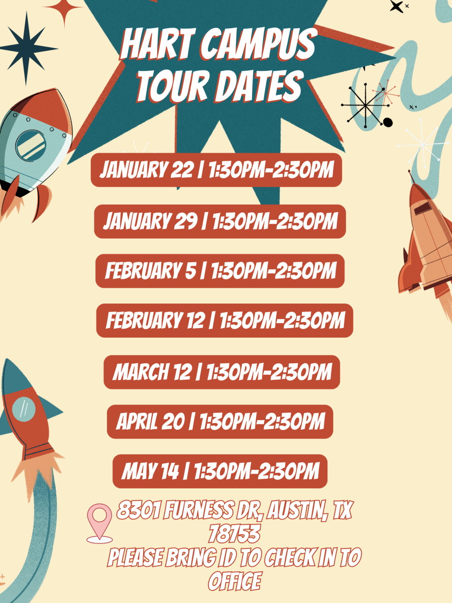 Hart elementary campus Tour Dates Flyer